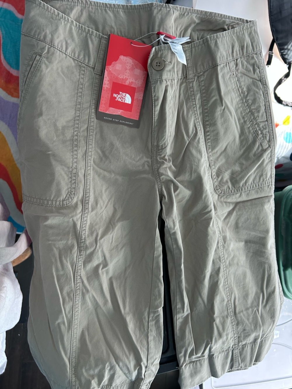The North Face Dune Beige Outdoor Shorts